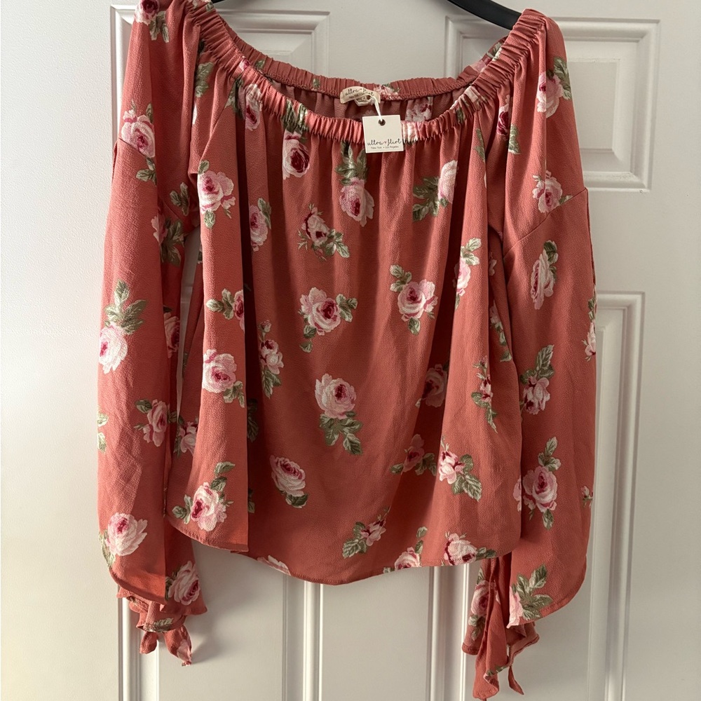 Floral Off-Shoulder Top